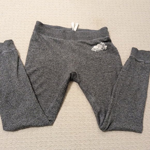 Roots Pants - Women's size small salt and pepper roots skinny sweatpants